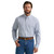 Wrangler Mens George Strait Blue Micro Plaid Long Sleeve Button Down Shirt