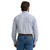 Wrangler Mens George Strait Blue Micro Plaid Long Sleeve Button Down Shirt