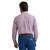 Wrangler Mens Classic Relaxed Fit Blue and Red Brick Paisley Print Long Sleeve Button Down Shirt