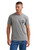 Wrangler Mens Gray Acid Wash Steer Skull Back Graphic Short Sleeve T-Shirt