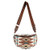 Justin Womens Cream and Brown Southwestern Aztec Backpack