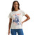 Wrangler Womens Off White Too Hot Retro Regular Fit Short Sleeve T-Shirt
