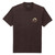 Wrangler Mens Brown Long Live Cowboys Rope Graphic Short Sleeve T-Shirt