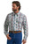 Wrangler Mens Checotah Long Sleeve Western Snap Printed Shirt