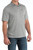 Rocky Mountain Cinch Men's Blue Performance Short Sleeve Polo Shirt
