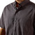 Ariat Men's Nightshadow Arrow Stripe Maxus Modern Fit Short Sleeve Button Down Shirt