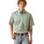 Ariat Men's Silt Green Lightweight Twill Short Sleeve Button Down Shirt