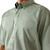 Ariat Men's Silt Green Lightweight Twill Short Sleeve Button Down Shirt