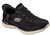 Skechers Women's Slip-Ins: Arch Fit Summits Black Luxe Leopard Casual Sneakers from Finish Line