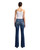 7 For All Mankind DOJO in Slim Illusion Lake Blue Denim Jeans