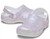 Crocs Unisex Kids' White Classic Fantasy Glitter Clog