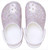 Crocs Unisex Toddler White Classic Fantasy Glitter Clog