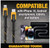 DeWalt 4 ft Kevlar Reinforced Lightning to USB-C Charging Cable