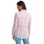 Wrangler Womens Baby Pink Retro Essential Long Sleeve Western Snap Shirt