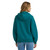 Wrangler Womens Teal Wide Open Spaces Logo Pullover Hoodie