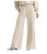 Wrangler Womens Cocoa Creme Lainey Wilson Relaxed Fit Cowboy Sweatpants