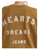 Wrangler Womens Muted Gold Lainey Wilson Hearts Dreams Sweatshirt