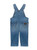 Wrangler Little Girls Kendra Straight Leg Denim Western Overalls