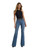 Wrangler Womens Lara Bespoke High Rise Flare Denim Jeans