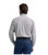 Wrangler Mens George Strait Charcoal Madras Two Pocket Long Sleeve Button Down Shirt