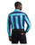 Wrangler Mens Cobalt Storm Vintage Inspired Brushpopper Long Sleeve Western Snap Shirt