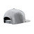 Ariat Men's Grey with Black Ariat Patch Logo 7 Panel Snapback Hat