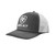 Ariat Children's Youth Richardson 112 Grey & White 3D Embroidered Shield Logo Mesh Snapback Hat