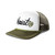 Ariat Ladies Green & White Embroidered Logo with Rope Detail Mesh Snapback Foam Hat