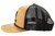 Ariat Men's Tan & Black 3D Embroidered Logo Mesh Snapback Hat