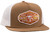 Lazy J Ranch Coyote Brown & White Pecos Classic Rope Trucker Hat