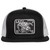 Lazy J Ranch Black & White Black Elevation Classic Five Panel Trucker Hat