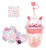 Hot Focus Toddler Girls Critter Boba Cup & Glow Stickers