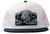 Lazy J Ranch White & Navy Presidio Classic Rope Trucker Hat