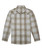 R Country Men's Tan Plaid Long Sleeve Western Snap Shirt