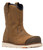 BRUNT Workwear The Bolduc BRUNT Toe Waterproof 9" Reinforced Comp Toe Brown Roper Boots