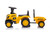 Diecast Masters CAT Foot-to-Floor Ride-On Tractor with Trailer