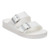 Birkenstock Womens White Arizona Stealth Buckle EVA Sandals