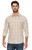 Threadgrit Men's Oatmeal & Light Grey Taylor Performance Western Snap Shirt