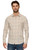 Threadgrit Men's Oatmeal & Light Grey Taylor Performance Western Snap Shirt
