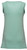 Noble Outfitters Women's Spearmint Heather Tug-Free Sleeveless V Neck Tank Top