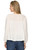 Threadgrit Women's White Long Sleeve Lace Yolk Charlotte Blouse