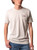 Kimes Ranch Mens Heavy Text Cream Short Sleeve Graphic T-Shirt