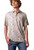 Kimes Ranch Mens Bartram Stone Performance Short Sleeve Polo Shirt