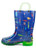 Western Chief Boys Blue Fish On Lighted Mid Rain Boots