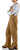 Carhartt Men's Carhartt Brown Zip to Thigh Firm Duck Bib Overall