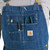 Carhartt Men's Loose Fit Denim Bib Overall