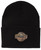 Carhartt Men's Black Camo Patch Cuffed Beanie