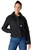 Carhartt Women's Black Rugged Flex Loose Fit Canvas Sherpa-Lined Jacket