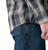 Carhartt Men's Fort Loose Midweight Long Sleeve Chambray Plaid Button Up Shirt