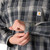 Carhartt Men's Fort Loose Midweight Long Sleeve Chambray Plaid Button Up Shirt